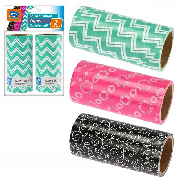 

Rolka zapasowa do czyszczenia ubrań nadruk 2 szt.