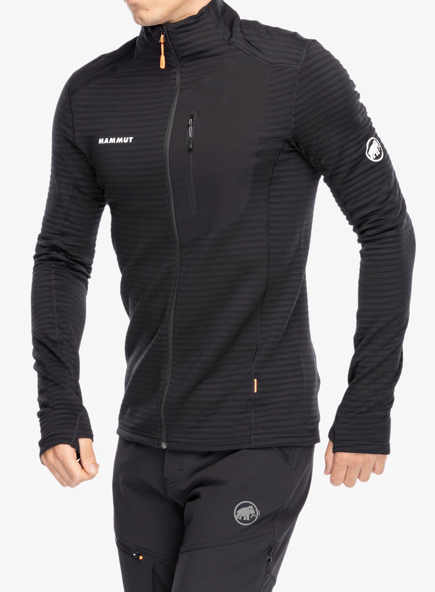 Bluza rozpinana Mammut Taiss Light ML Jacket black S