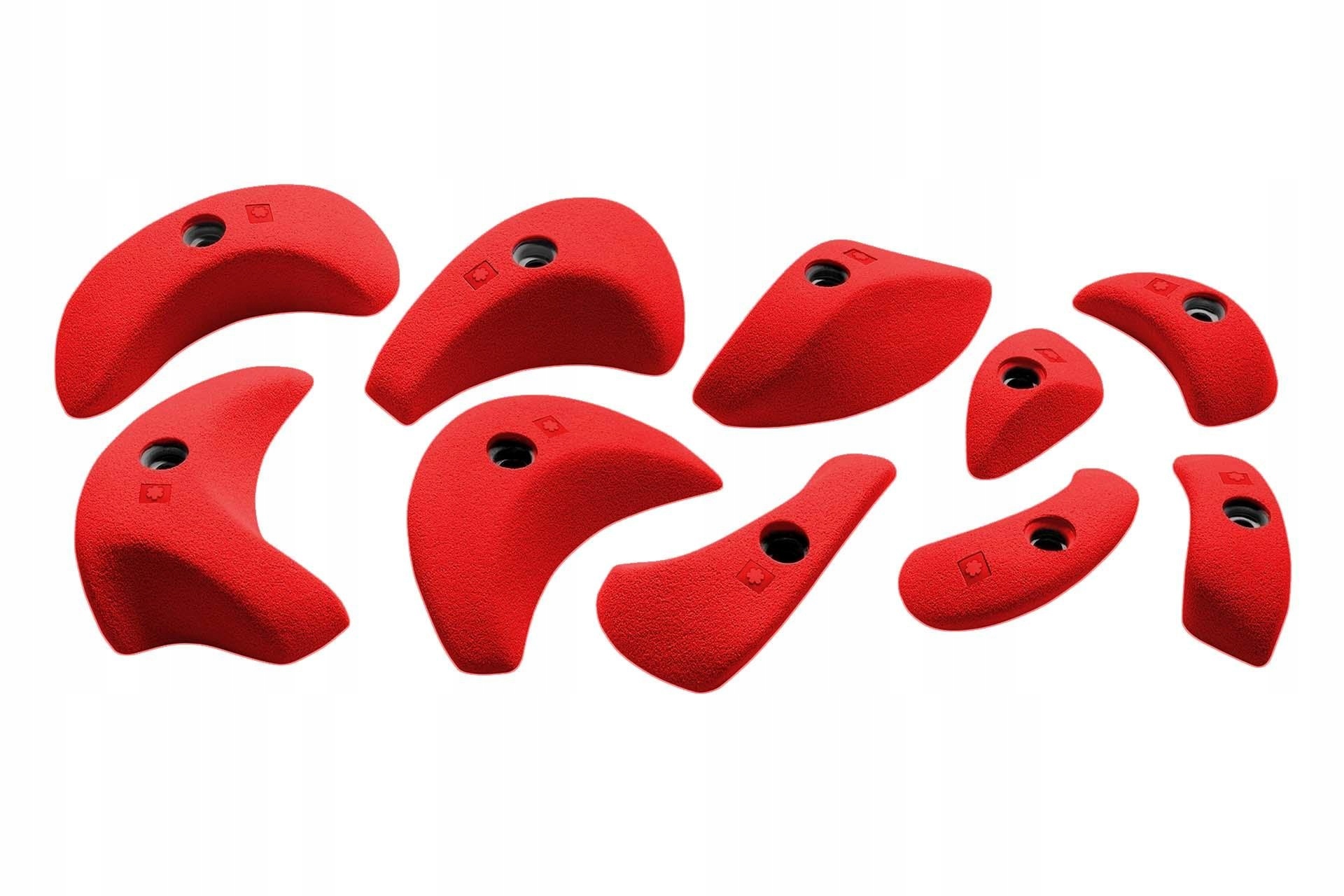Ocun Holds Set 1 Pinches Red