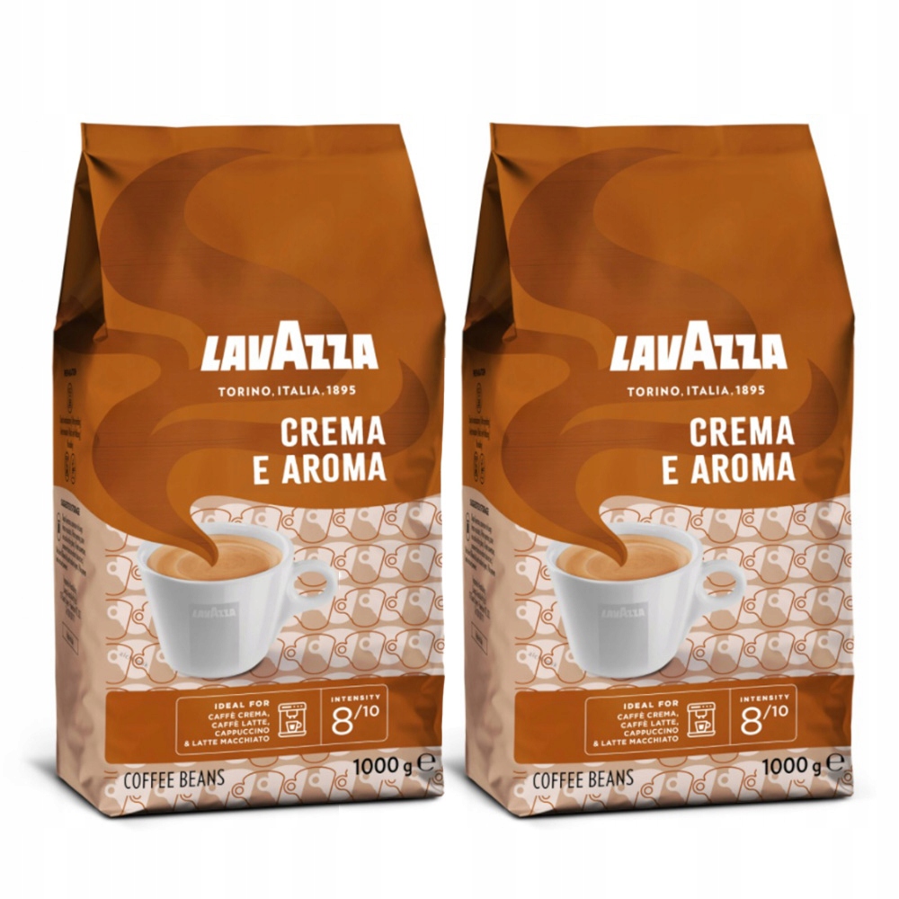 Levně Káva Lavazza Crema e Aroma italská káva zrnková káva 2 x 1 kg