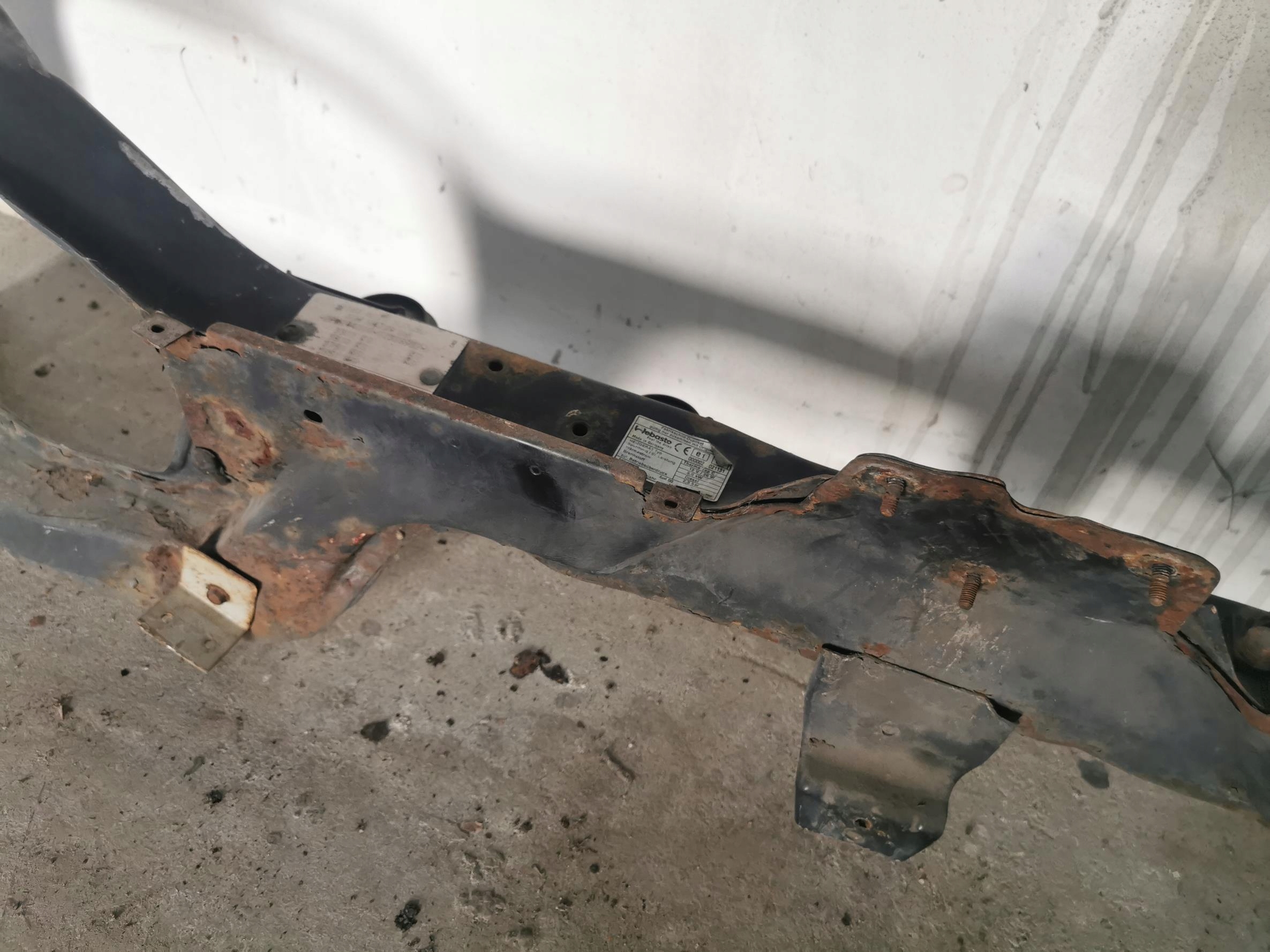 support panel for radiators pillar FIAT DUCATO II 02-06