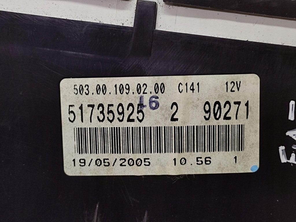 FIAT CROMA 1.9 JTD dials 51735925