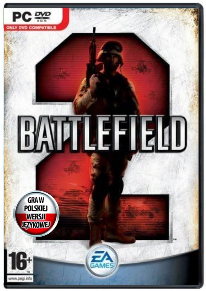 Battlefield 2 PC DVD-ROM po Polsku PL