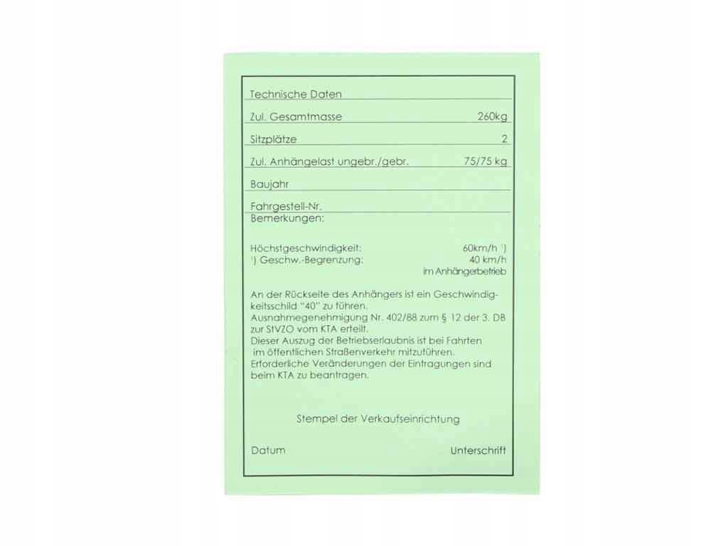 KARTA POJAZDU SIMSON S51 DE Producent MotoRoy