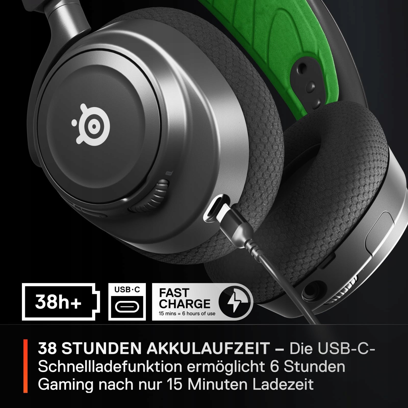 STEELSERIES Arctis Nova 7X Bezprzewodowy Zestaw Słuchawkowy Gamingowy — miniatura 3