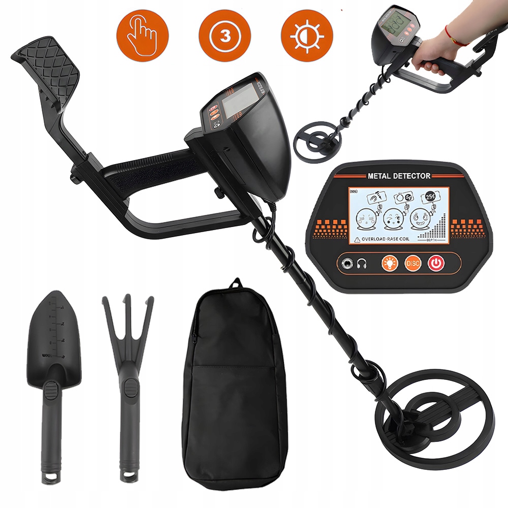 Malý Detektor Kovu Pro Děti, LCD displej, Nastavitelný 76-104 CM