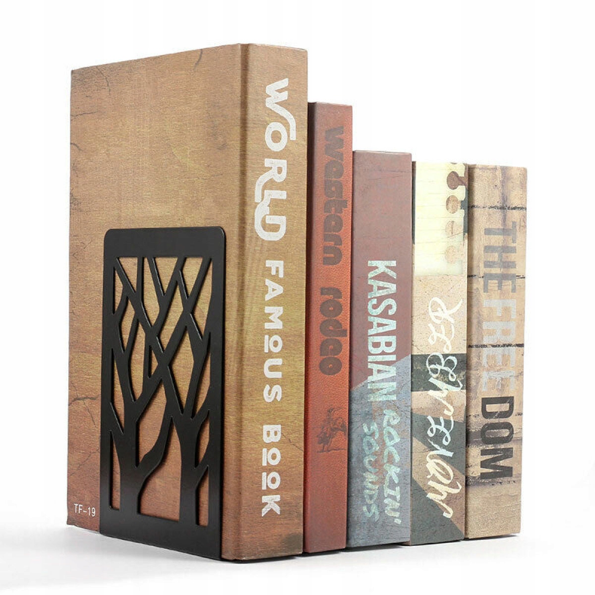 6 ELEGANCKIE PODPÓRKI DO KSIĄŻEK STOJAKI PODSTAWKI Marka inna