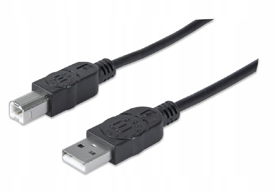 Kabel USB 2.0 Manhattan 333368 1,8 m czarny