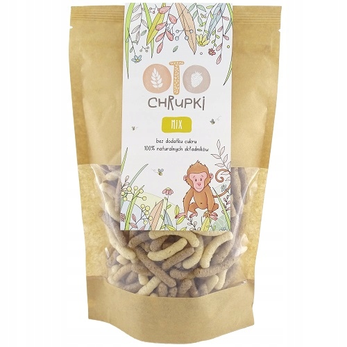OTO Chrupki naturalne MIX bez dodatku cukru 25g