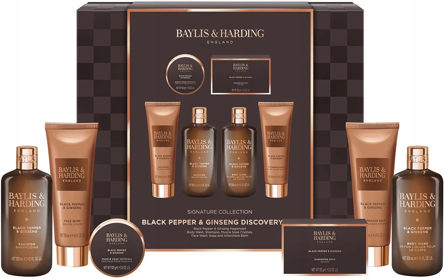 Baylis & Harding Velká Pánská Dárková Sada Kosmetika Na Tělo A Do Koupel