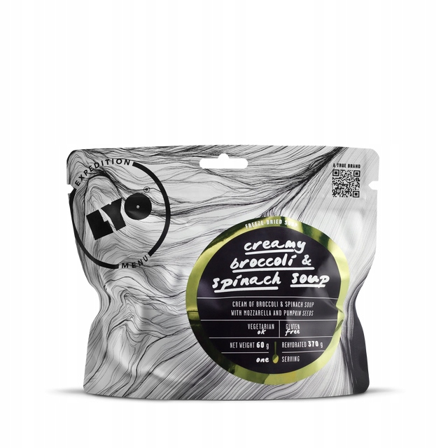 Lyofood Zupa brokułowo-szpinakowa kremowa 370g