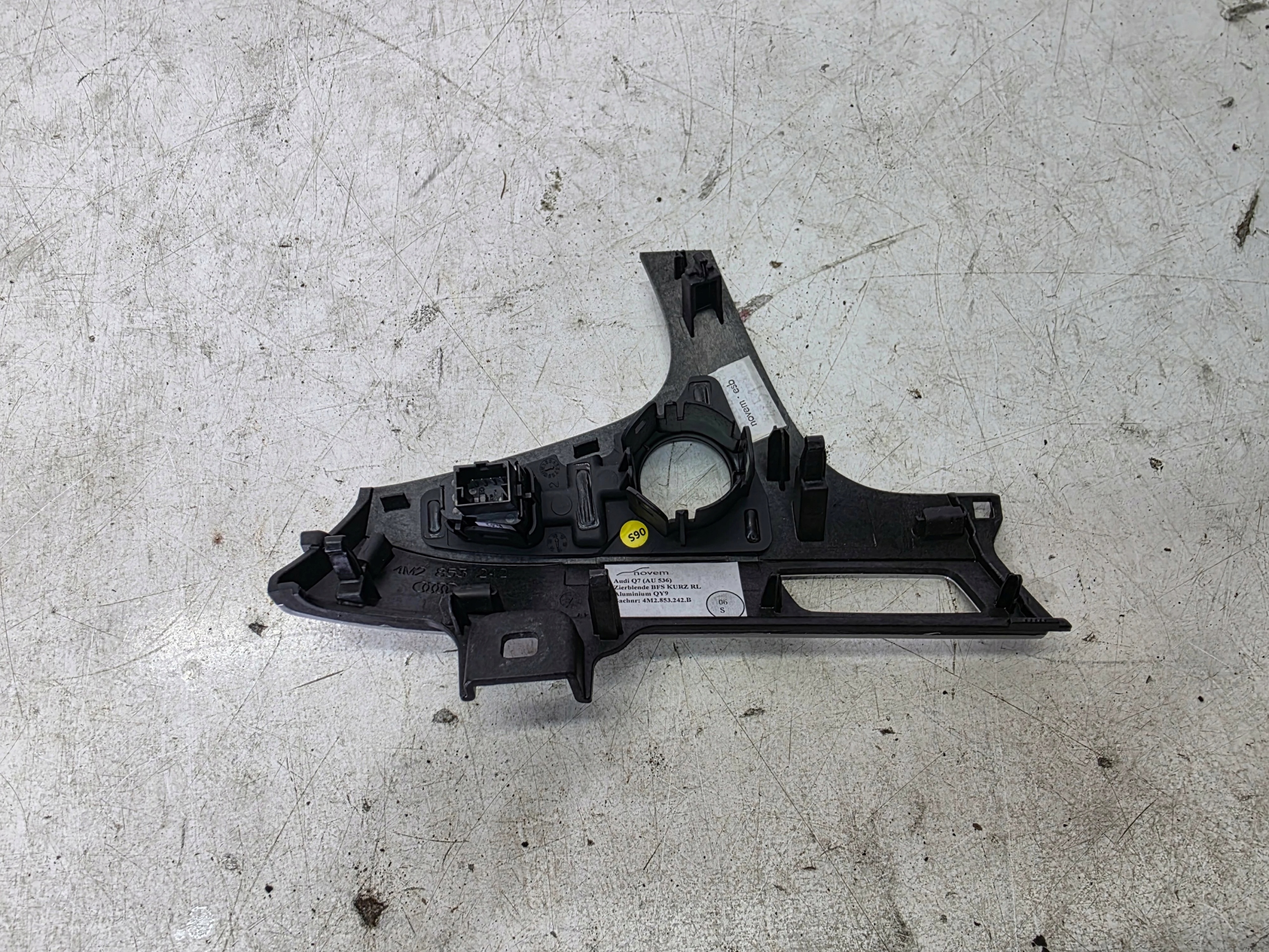 frame cap DEKOR KOKPITU AUDI Q7 4M 4M2853242B UK