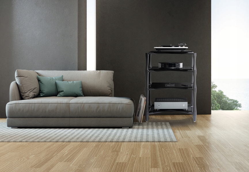 Norstone Slender HiFi Stolik pod audio Materiał metal