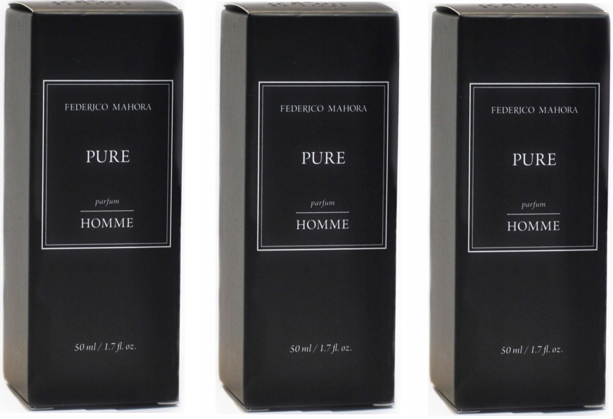 

3xPerfumy Pure Męskie nr 135 Fm Group +Gratisy