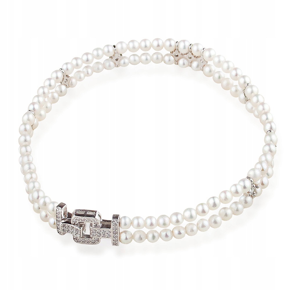 Jemný Náramek Z Pravých Perel