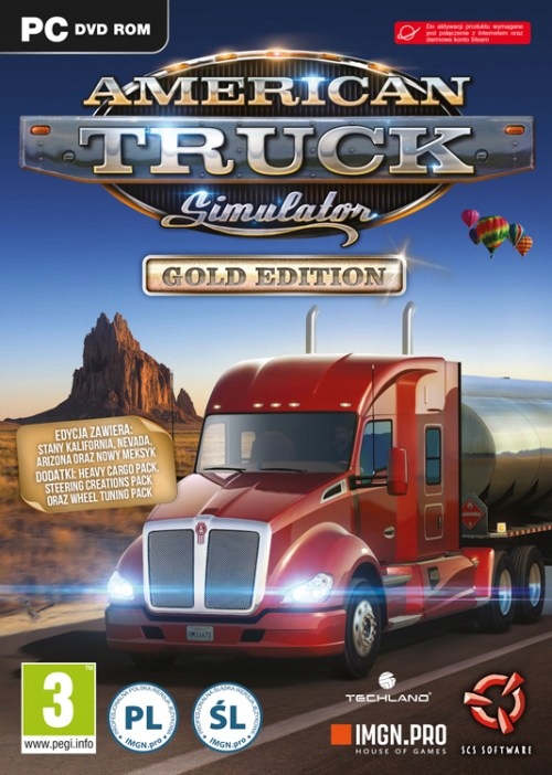 American Truck Simulator Gold Edition Pl Bonus