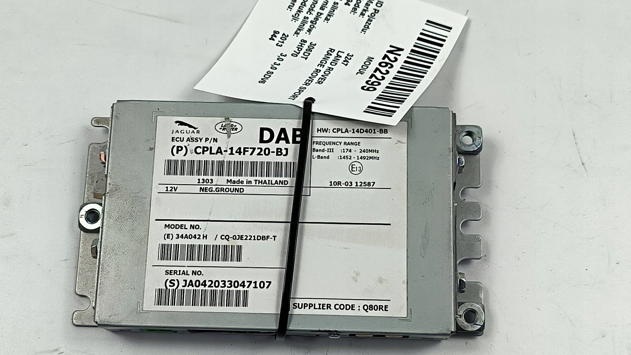 modulo RADIA CPLA-14F720-BJ LAND ROVER RANGE ROVER SPORT L494