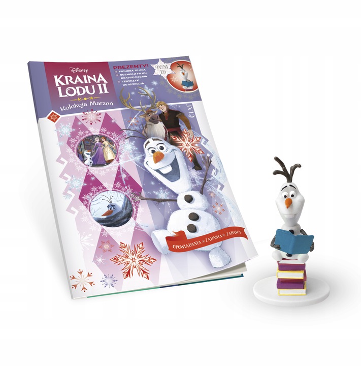 

Kraina Lodu Olaf Figurka Naklejki Tom 15 Olafa