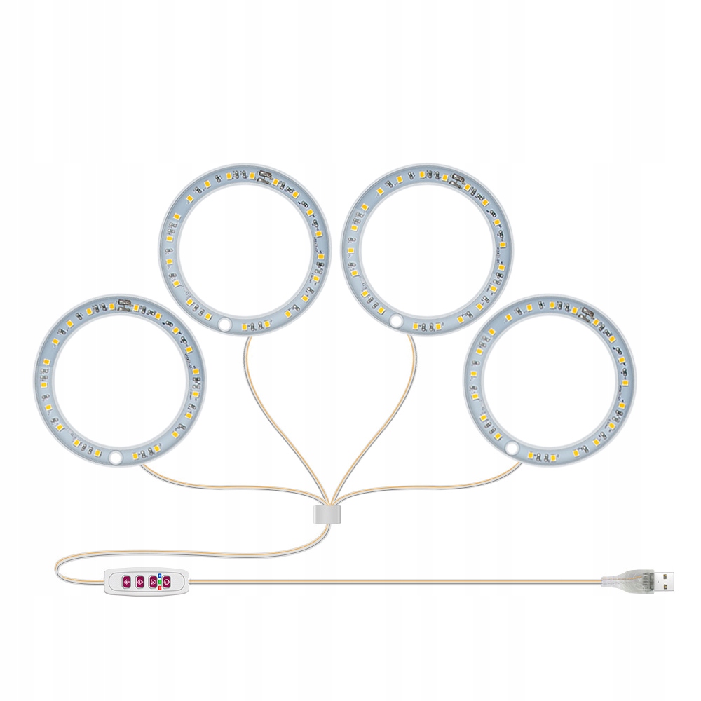 LAMPA WZROSTU UPRAWY ROŚLIN PEŁNE SPEKTRUM 80LED Marka HRZ