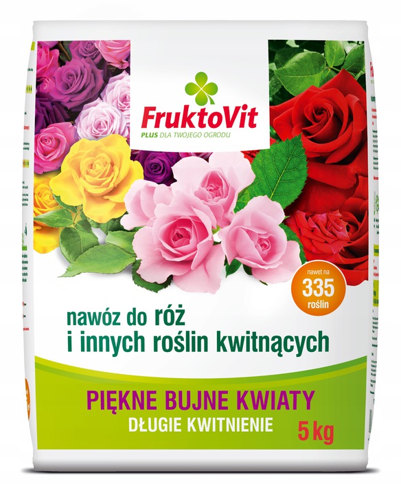 

Fruktovit Nawóz Do Róż Roślin Krzewów Kwitnąc. 5KG
