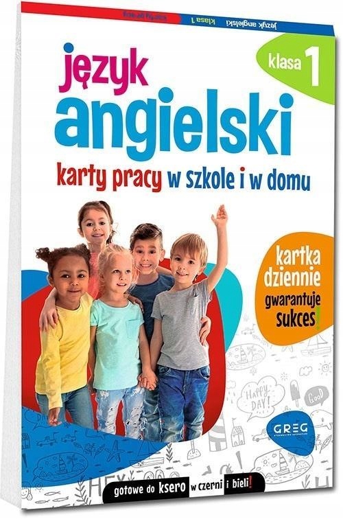 Język angielski 1 GREG Karty pracy w szkole i w do