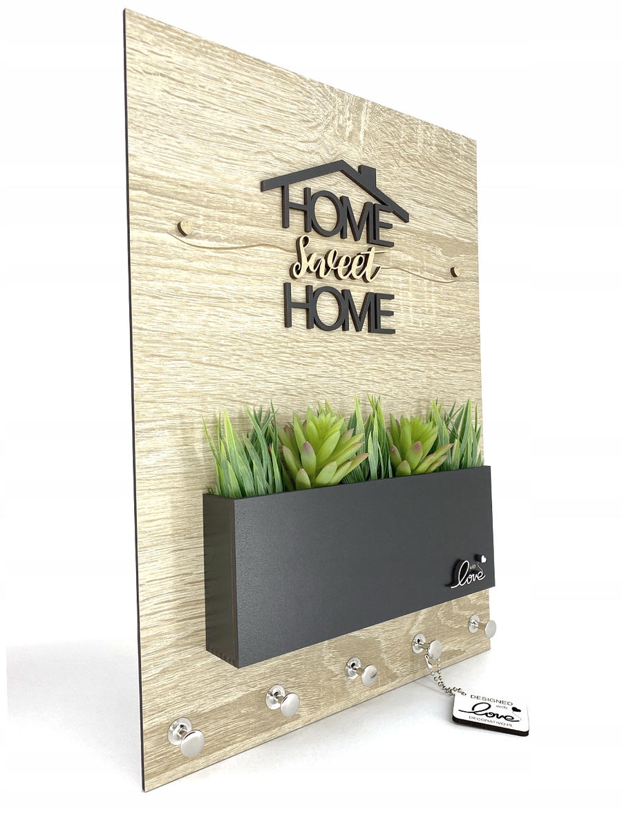 

Wieszak na klucze Home Sweet Home DECOR-214