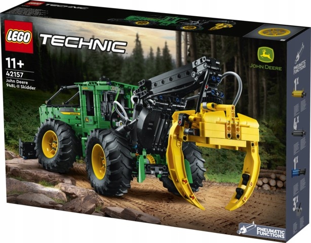 Lego Technic Ciągnik Zrywkowy John Deer 948L-II 42157