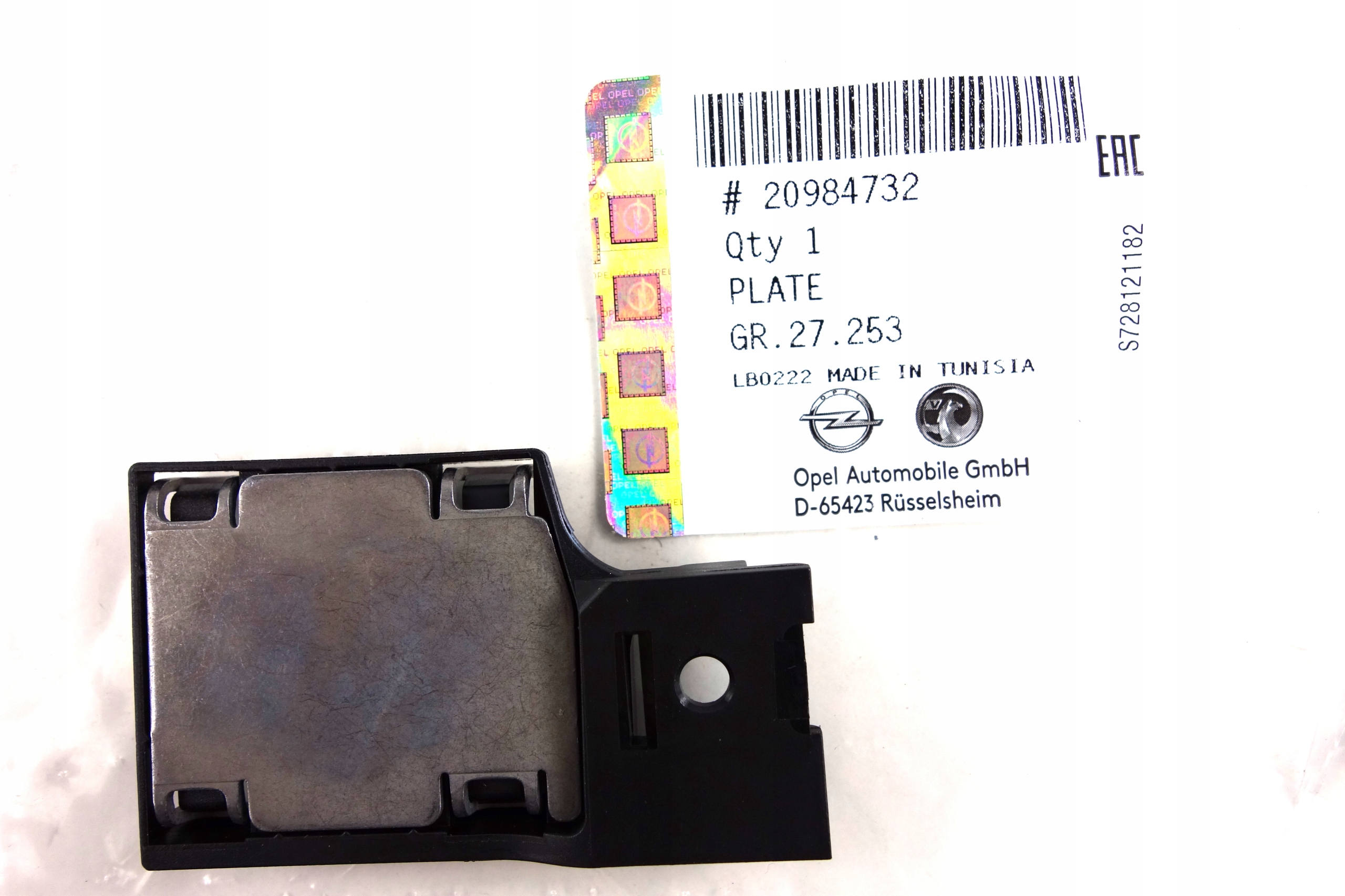 OPEL INSIGNIA A PŁYTKA POZIOMOWANIA REFLEKTORÓW 20984732