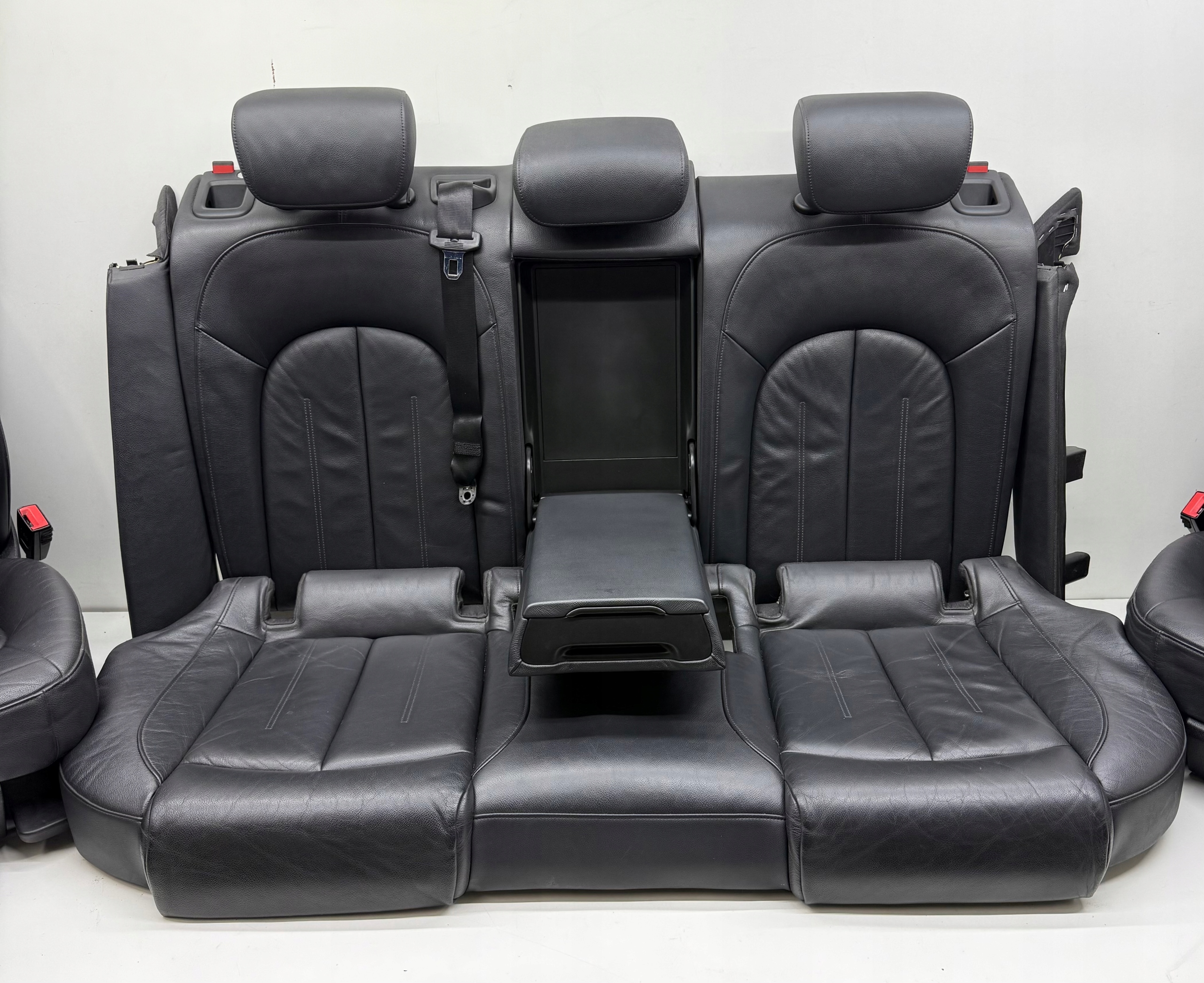 AUDI A6 C7 Berline Siège Sièges Interne KOMPLET Cuir, en cuir Latérale/côté UK