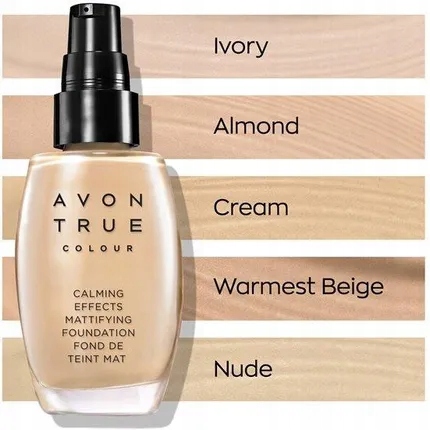 Avon Calming Effects Almond 00620 podkład do twarzy 30 ml