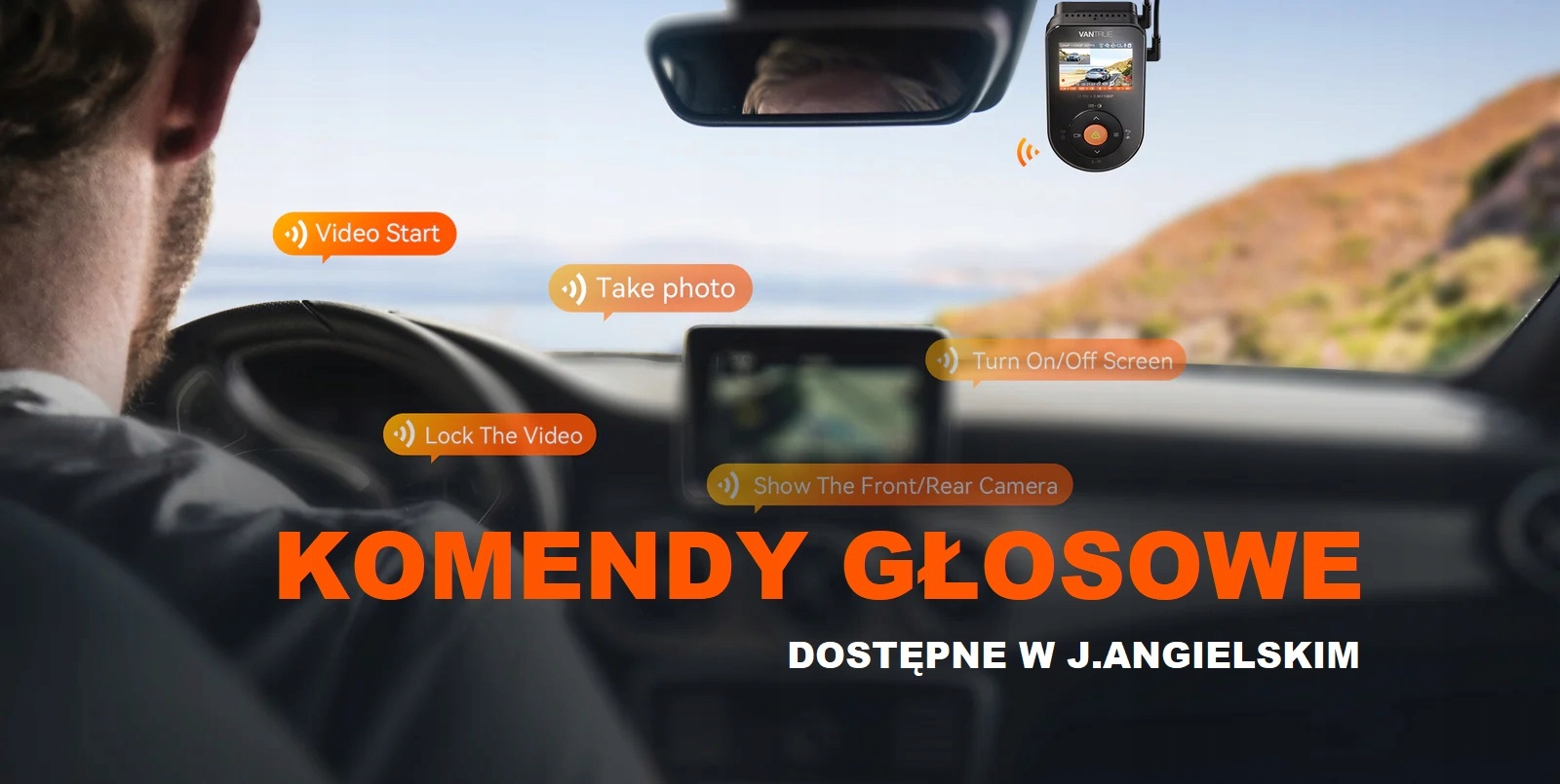 Kamera samochodowa VANTRUE S1 PRO Ultra Set Model S1PRO