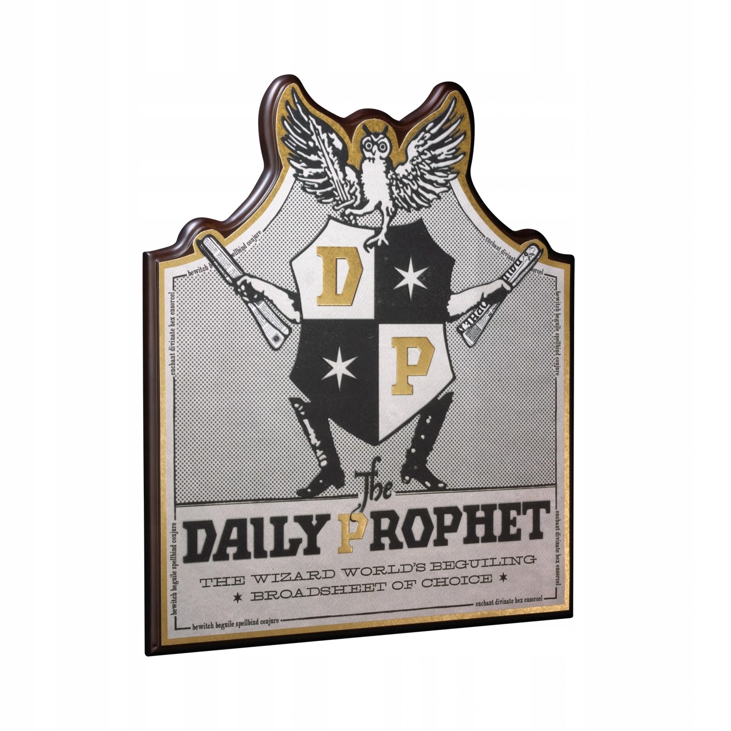 Cedule na zeď Denní Věštec, Harry Potter