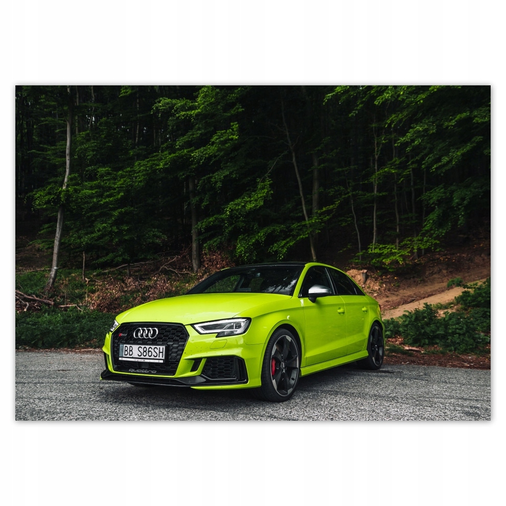 

Fototapety flizelina 208x146 Limonkowe Audi