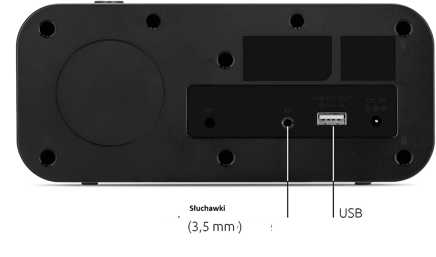 RADIOBUDZIK DAB+ FM ALARM ŁADOWANIE TECHNISAT Model VIOLA CR 1