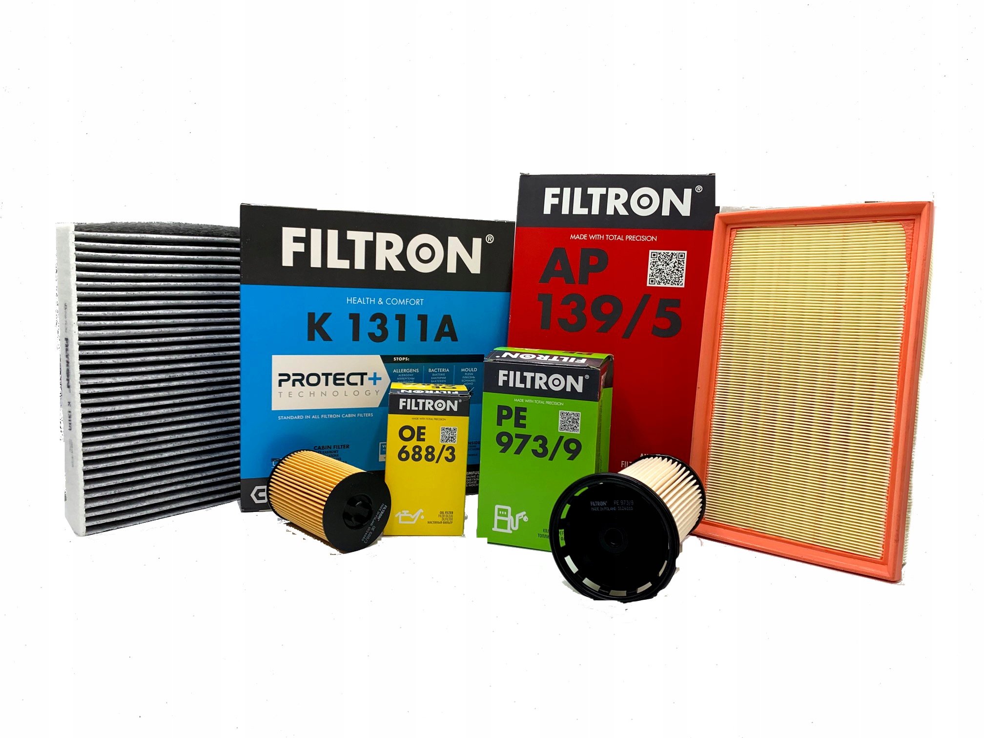 ZESTAW FILTRÓW VW PASSAT B8 1.6 2.0 TDI FILTRON