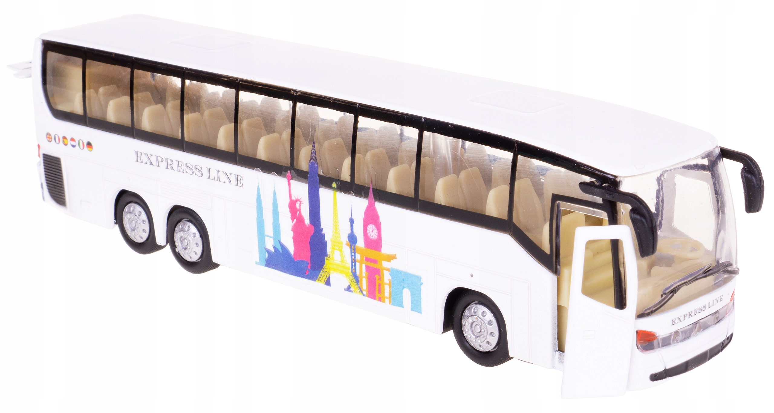 

Autobus Turystyczny Metal Światło Dźwięk Express
