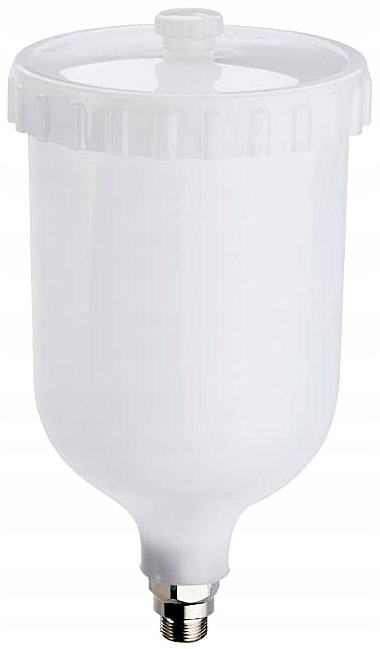 

Zbiornik do pistoletu lakierniczego 600ml gw. wewn
