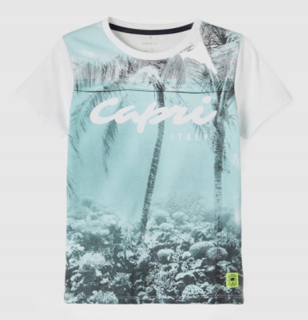 

Name It T-shirt bawełniany roz 122-128 cm