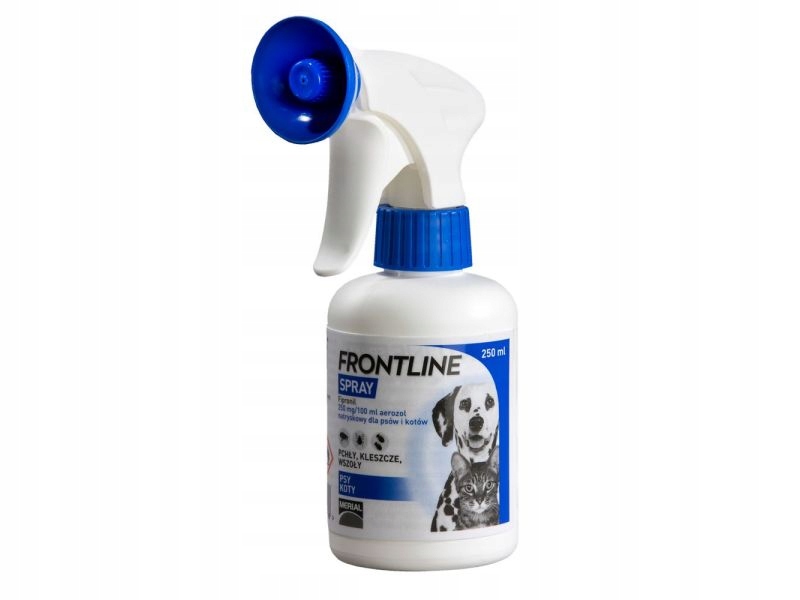 Frontline 250 ML spray na pchły kleszcze pies kot