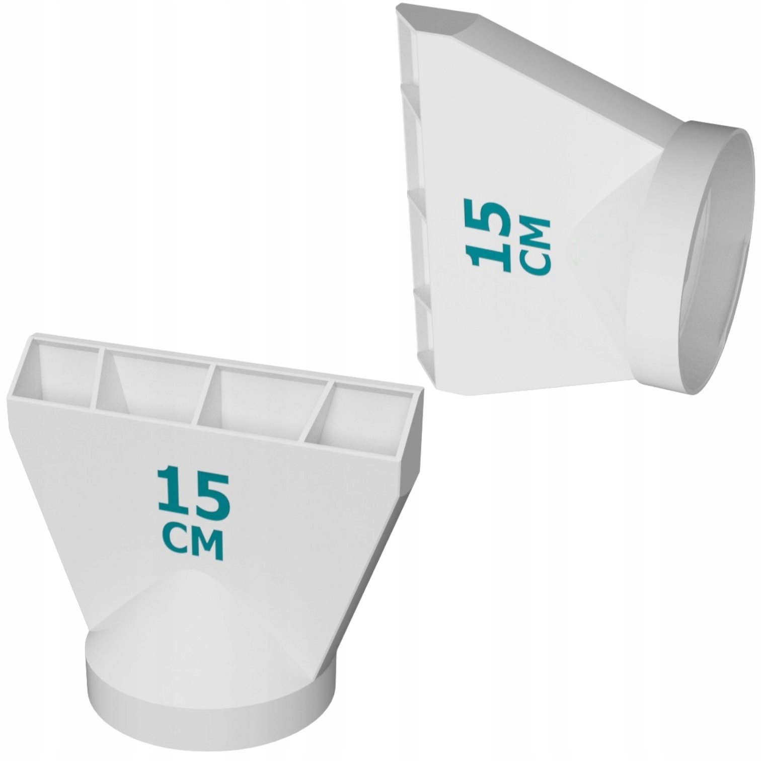 Delospro univerzální zúžená koncovka pro trubky klimatizace 15 cm