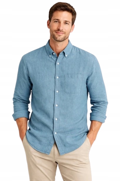 košile Abercrombie&Fitch XL 100% Len