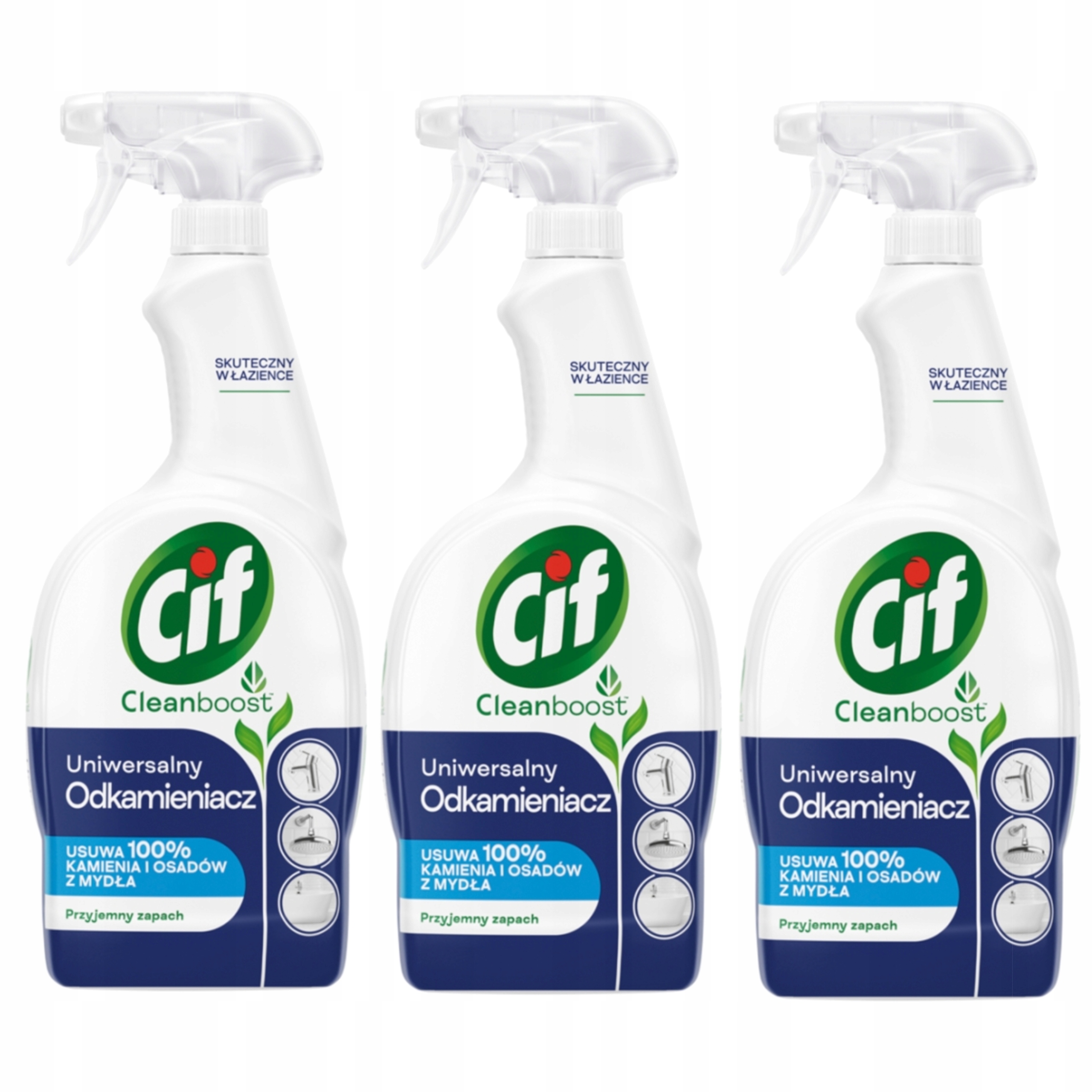 Levně Cif Power Shine sprej proti vodnímu kameni 750 ml x3