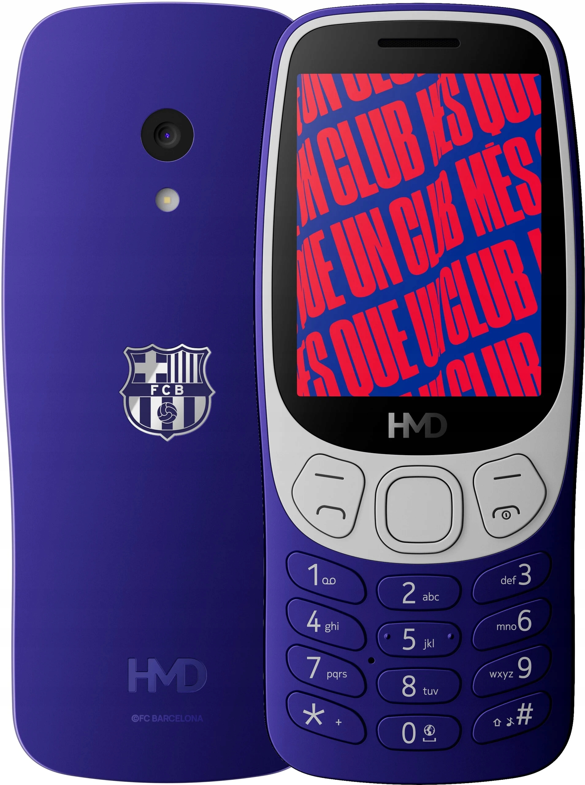 Telefon komórkowy Hmd Barca 3210 niebieski