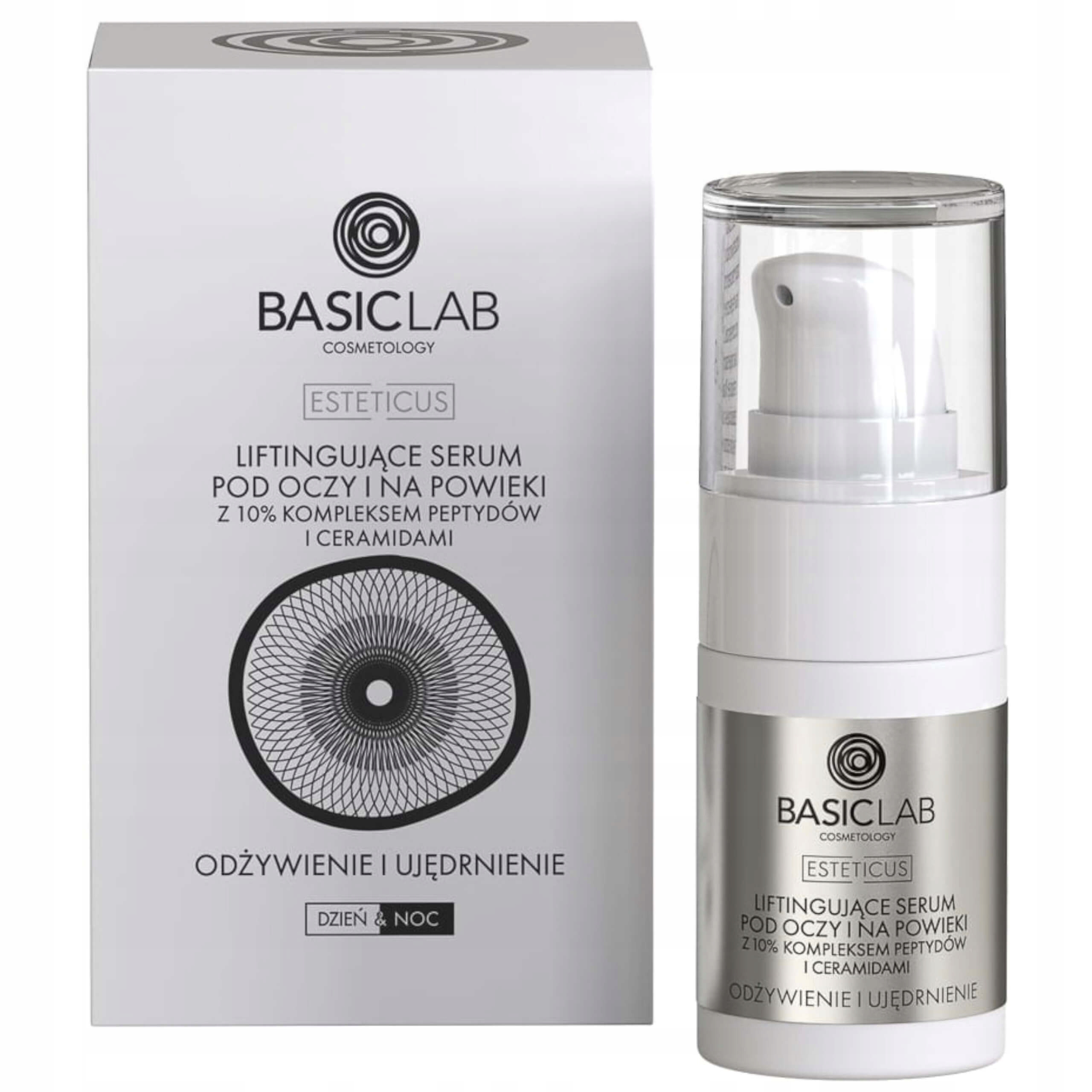 

BasicLab liftingujące serum pod oczy i na powiekę