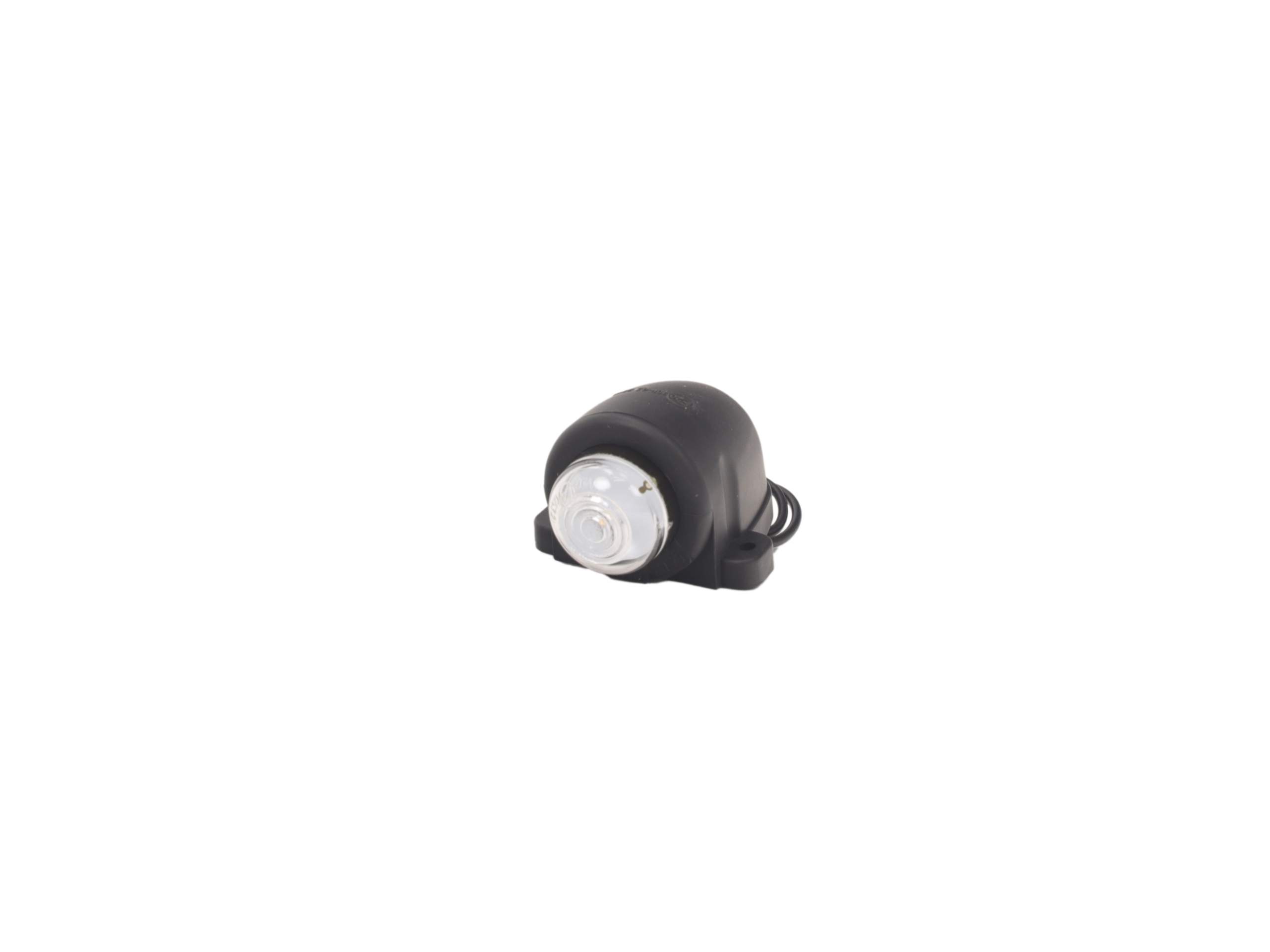 LAMPA OBRYSOWA NA DACH BIAŁA LED 12-24V W25