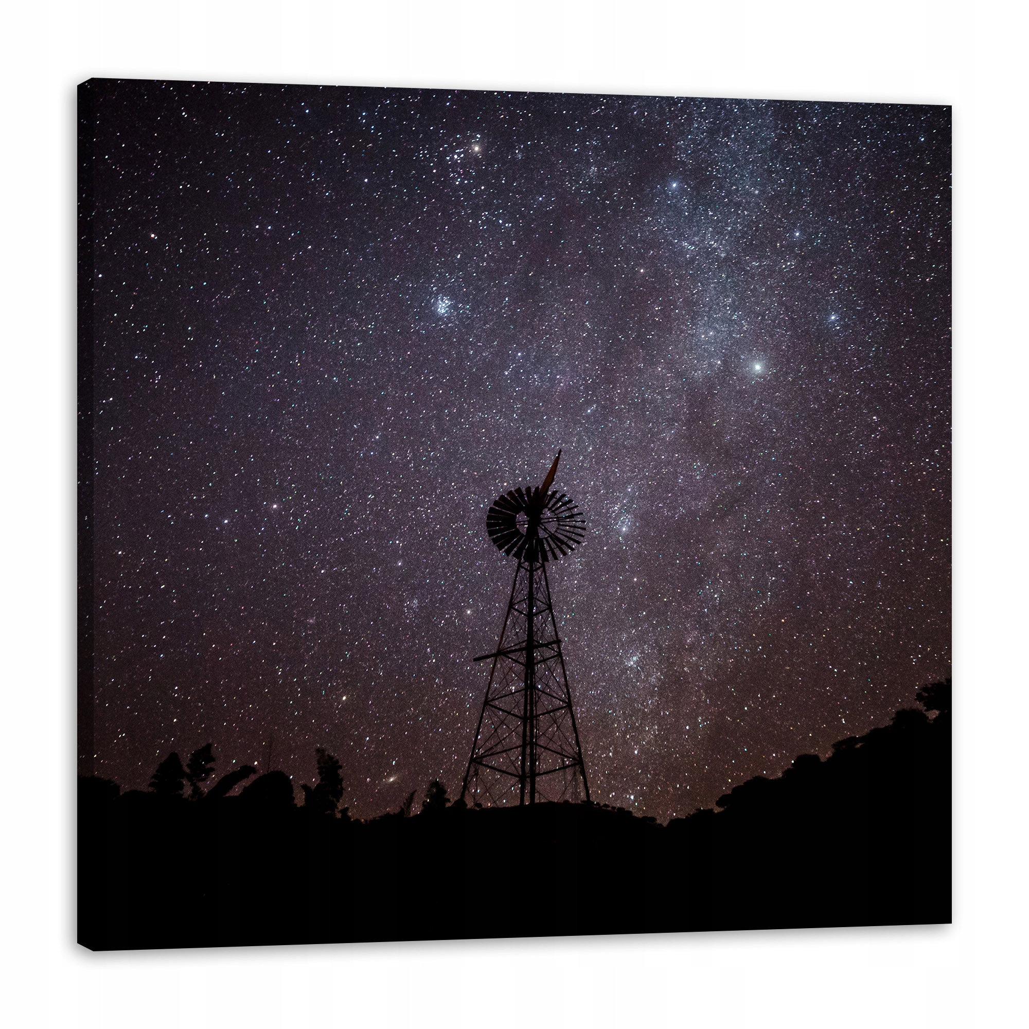 Obraz na plátně Vesmír Padající hvězda Příroda Astronomie 80x80 cm