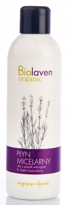 OCZYSZCZAJĄCO ŁAGODZĄCY PŁYN MICELARNY 200 ml OLEJEK LAWENDOWY