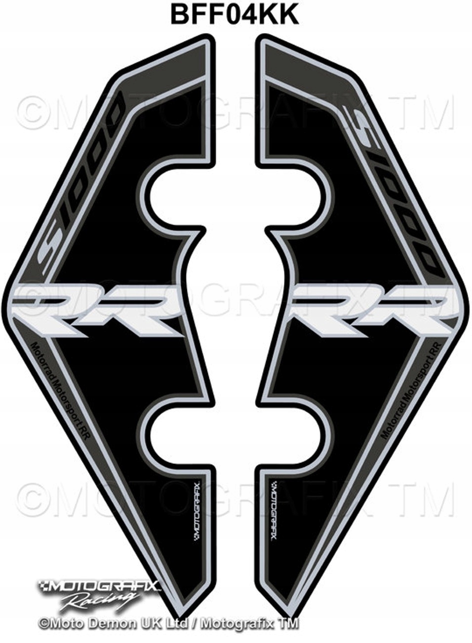 ПЕРЕДНЕЕ КРЫЛО MOTOGRAFIX BMW S1000RR 2017