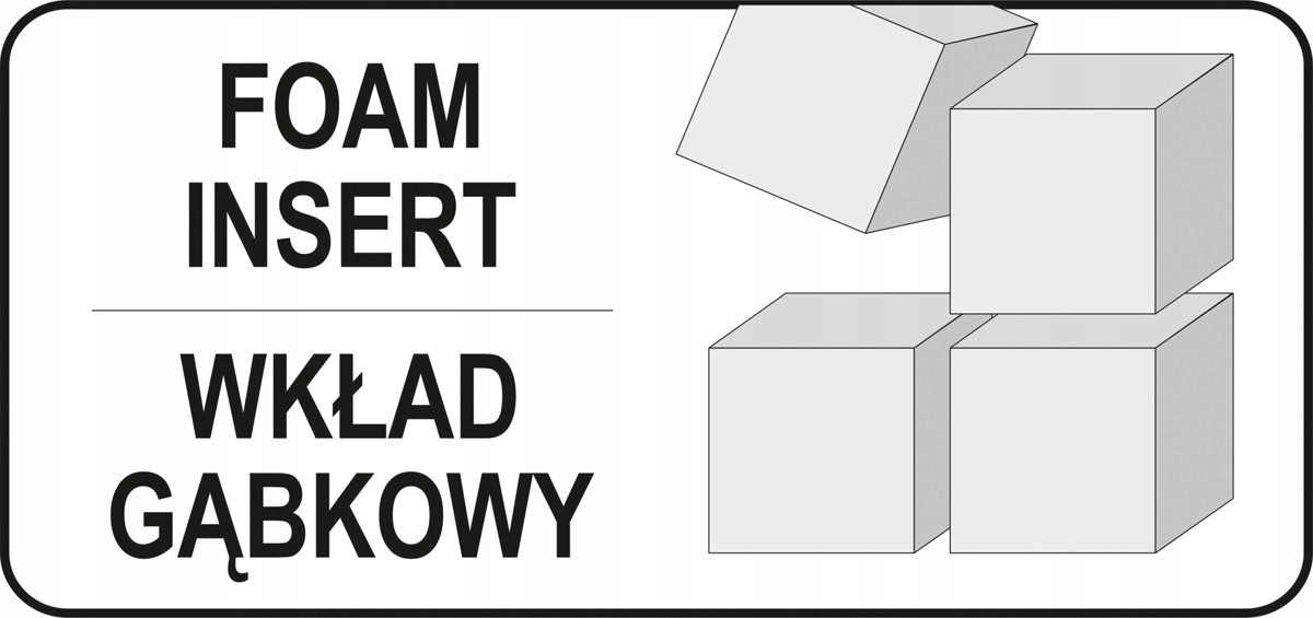WALIZKA TRANSPORTOWA NARZĘDZIOWA HERMETYCZNA z GĄBKĄ 232x192x111mm PIANKA Szerokość produktu 19.2 cm