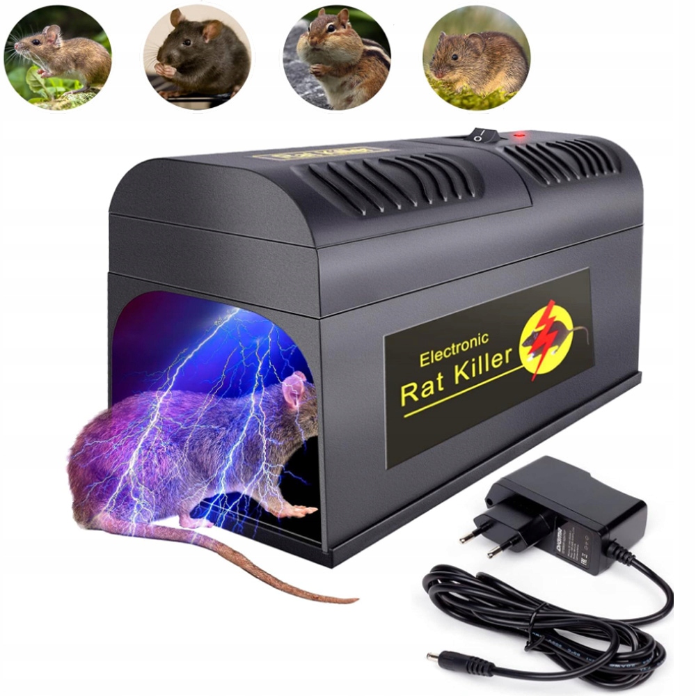 Pułapka Na Szczury Elektryczna Pułapka Na Myszy, Wewnątrz I Na Zewnątrz